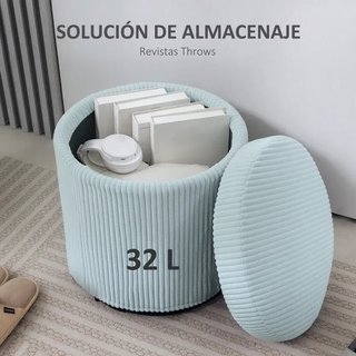 Puf azul