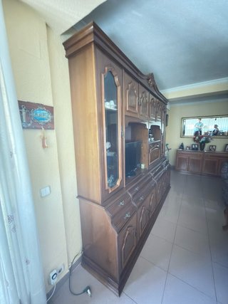 Mueble de salón madera vintage