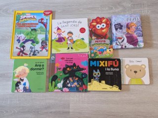 Lote llibros infantiles en catalan - castellano