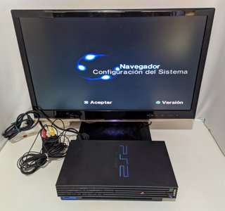 Consola PS2 SCPH-30004R Negra (Lector FALLA)