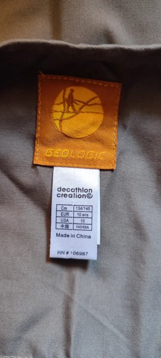 Chaleco Geologic niño pesca/aventura