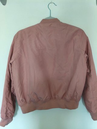 Chaqueta bomber rosa Forever Collection Talla M