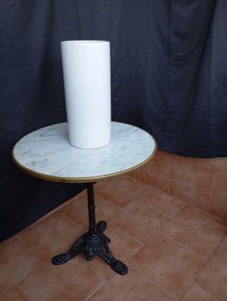 Jarrón / Paragüero Cerámica Blanco