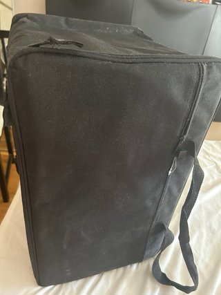 Cajón de música con mochila