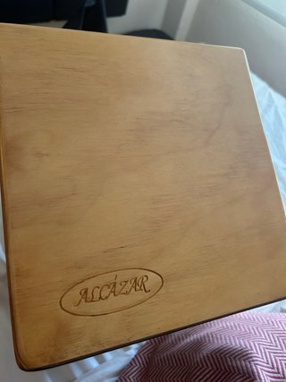 Cajón de música con mochila