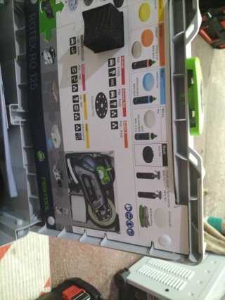 Lijadora Festool Rotex RO 125