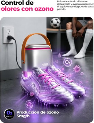 Secador Zapatos Eléctrico Ozono