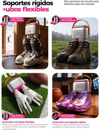 Secador Zapatos Eléctrico Ozono
