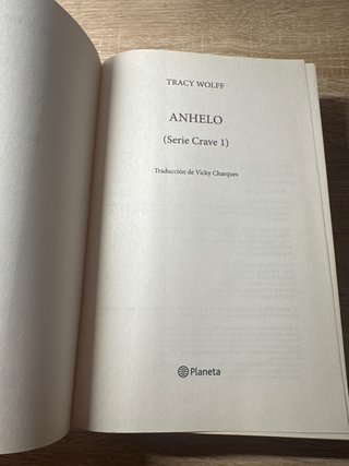 Anhelo( Serie Crave 1)