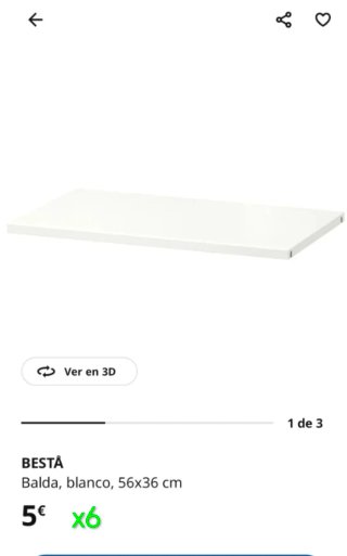 Mueble modular BESTÅ Ikea
