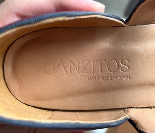 Scarpe Ganzitos in pelle vino taglia 38
