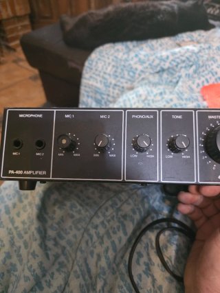 Amplificador Monacor A-400 40W