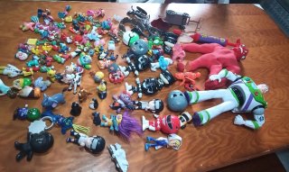 Lote de figuras vintage variadas