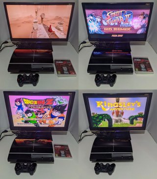 Sony PS3 FAT 80 GB 4.93 EVILN.AT + Giochi (LEED)