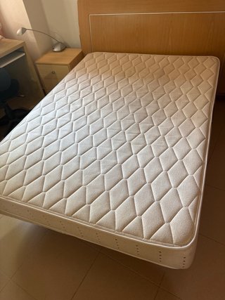 Cama y somier 135cm