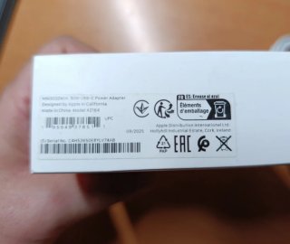 Adaptador Apple 30W USB-C + Cable USB-C/Lightning