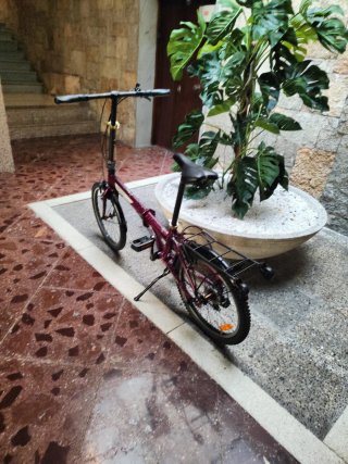 Bicicleta plegable B'Twin aluminio