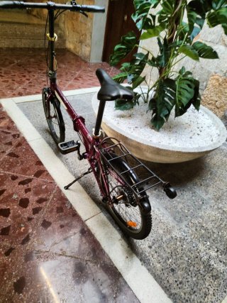 Bicicleta plegable B'Twin aluminio