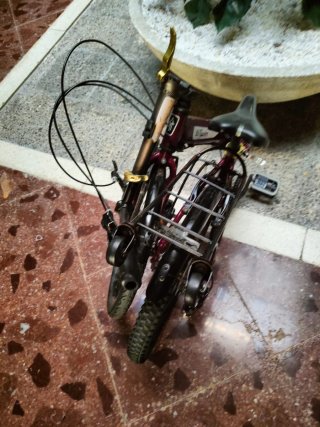 Bicicleta plegable B'Twin aluminio