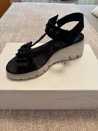 Sandalias Hispanitas Negras Mujer