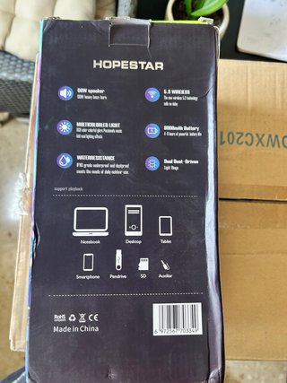 Altavoz HOPESTAR P58 PRO Bluetooth
