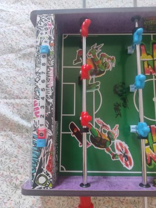 Futbolín infantil Tortugas Ninja