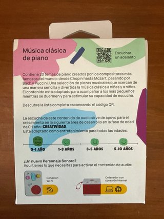 FABA Piano Sonoro Musical Infantil