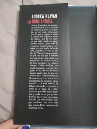 La hora animal de Andrew Klavan