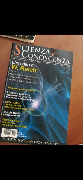 Riviste scientifiche scienza e conoscenza 2007