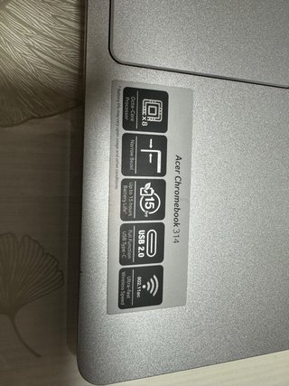Acer Chromebook 314 Plata