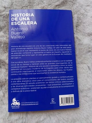 Libro Historia De Una Escalera nuevo sin usar