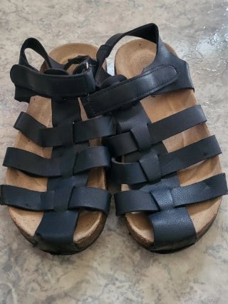 Sandalias niño negras talla 33
