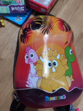 Maleta+mochila infantil dinosaurios
