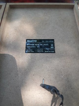 Altavoces Sanyo SX-DA1460M