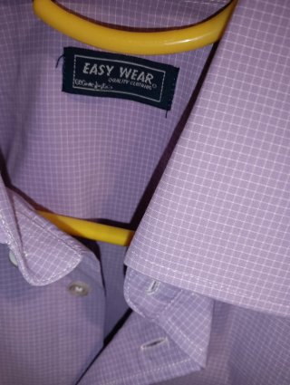 Camisa de manga corta,marca Easywear®,para hombre