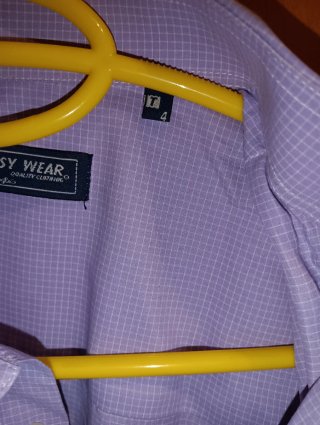 Camisa de manga corta,marca Easywear®,para hombre