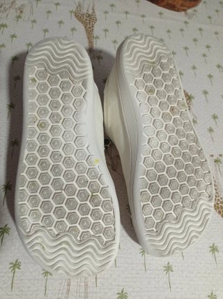 Zapatillas Hobibear Talla 37 Blancas y Grises