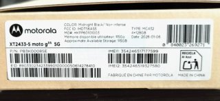 Motorola Moto G35 5G 128GB Negro y carcasa nuevo