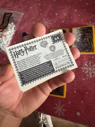 Lote cromos Harry Potter y el Cáliz de Fuego