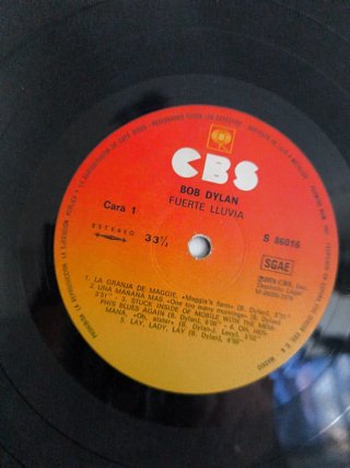 Vinilo Bob Dylan Hard Rain