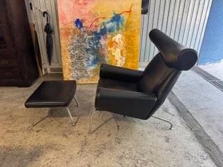 Sillón y Otomano Vintage Moderno