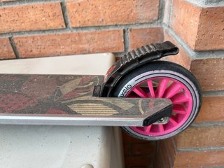 Patinete Oxelo MID3 Susp Gris/Rosa