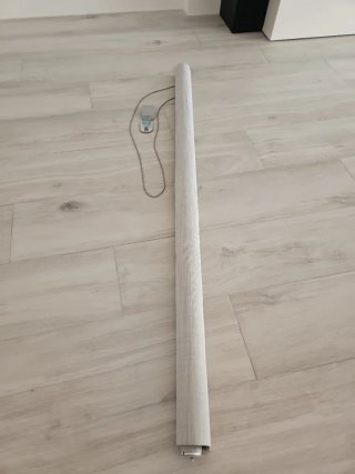 Estor enrollable gris 150cm ancho