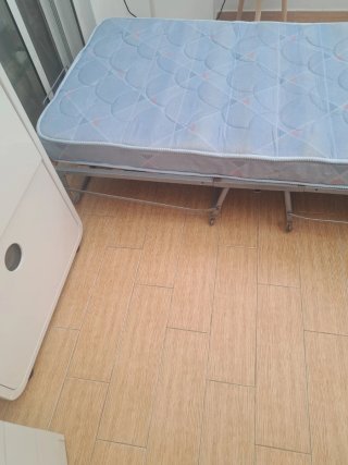 Cama plegable con colchón
