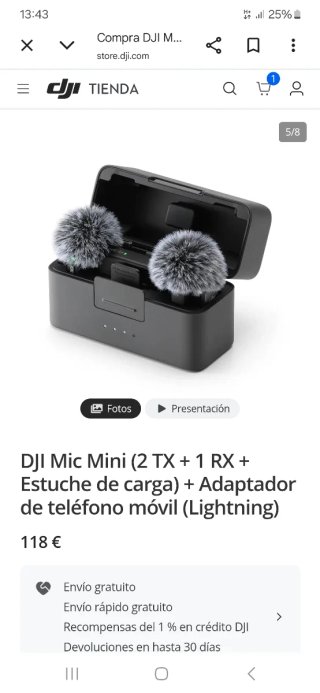 DJI Mic 2 Transmisores Inalámbricos