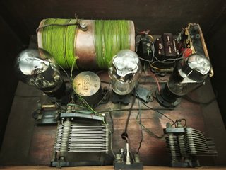 Radio Antigua Receptor Años 20 del siglo XX.