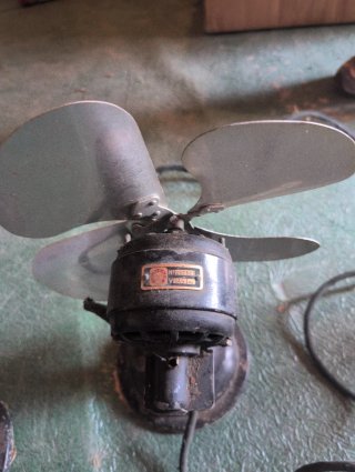 Ventilador antiguo + transformador