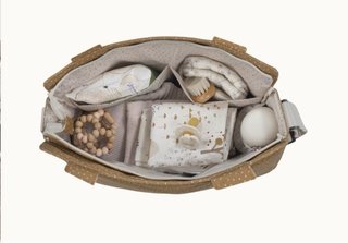 Bolsa Canastilla Walking Mum Topito verde musgo