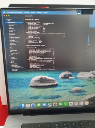 MacBook Pro 16 A2485 Plata