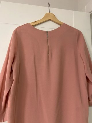 Blusa rosa manga 3/4 Primark